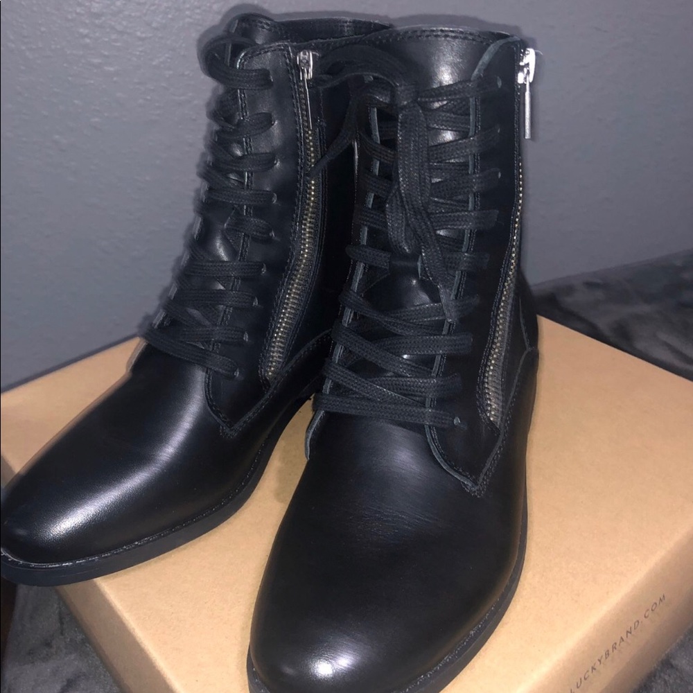 Lucky Brand Leather Boots
